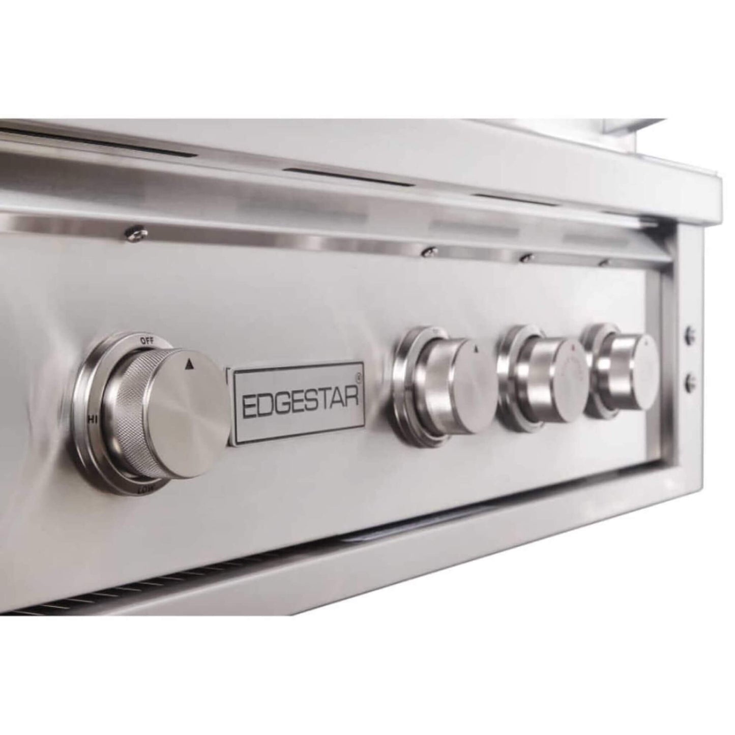 Edgestar 60K BTU 30-Inch Outdoor Built-In Grill with Rotisserie and LED Lighting