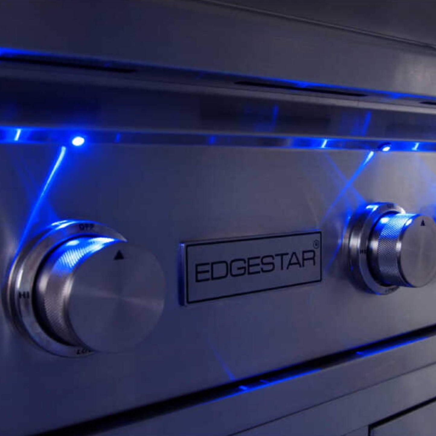 Edgestar 60K BTU 30-Inch Freestanding LED Lighting Grill and Cart with Rotisserie