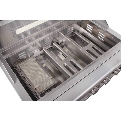 Edgestar 60K BTU 30-Inch Outdoor Built-In Grill with Rotisserie and LED Lighting