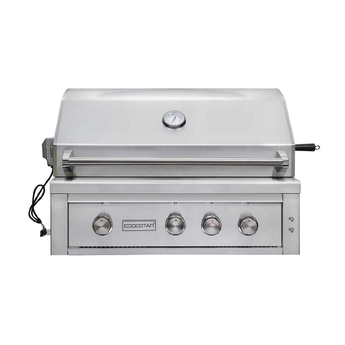 Edgestar 89K BTU 36-Inch Built-In Grill with Rotisserie and LED Lighting