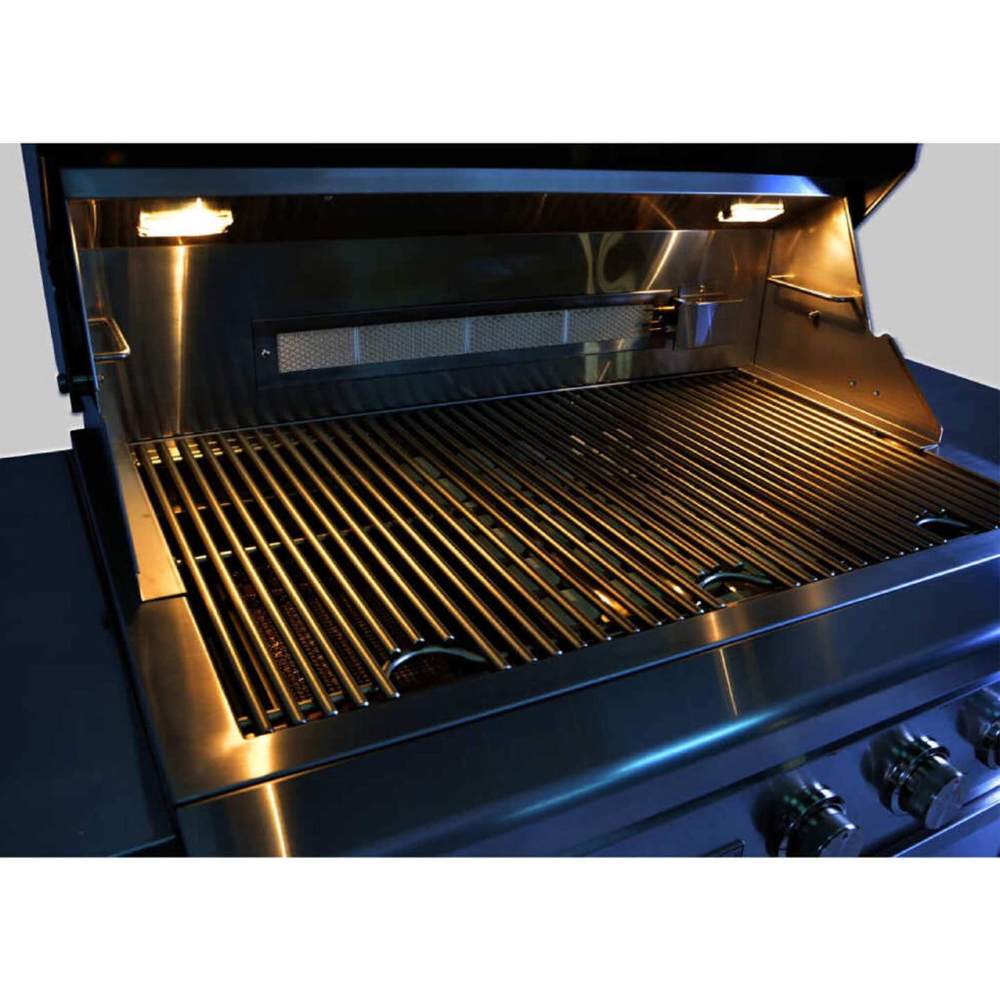 Edgestar 89K BTU 36-Inch Built-In Grill with Rotisserie and LED Lighting