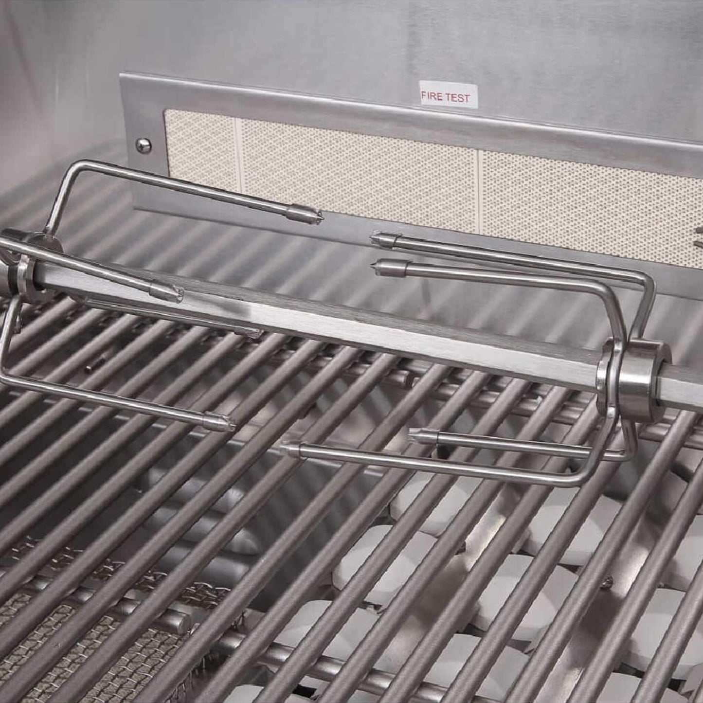 Edgestar 89K BTU 36-Inch Built-In Grill with Rotisserie and LED Lighting