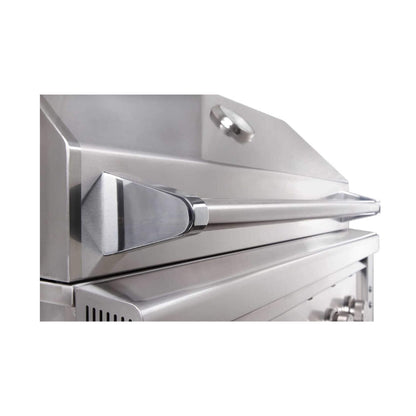 Edgestar 89K BTU 36-Inch Freestanding LED Lighting Grill and Cart With Rotisserie