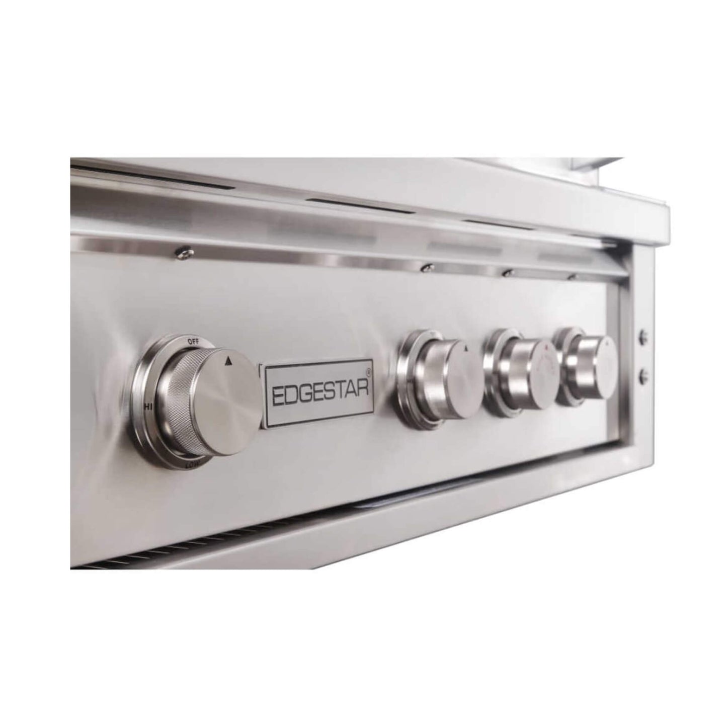 Edgestar 89K BTU 36-Inch Freestanding LED Lighting Grill and Cart With Rotisserie