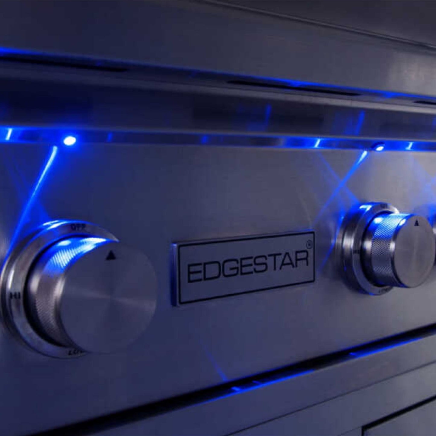 Edgestar 89K BTU 36-Inch Freestanding LED Lighting Grill and Cart With Rotisserie