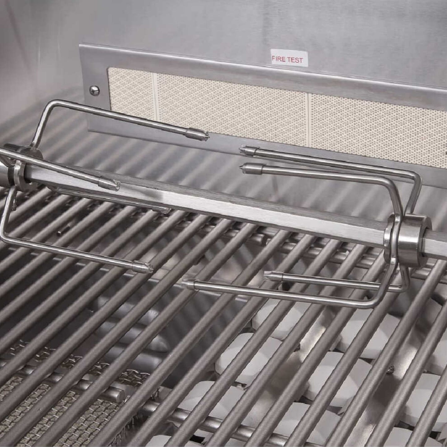 Edgestar 89K BTU 36-Inch Freestanding LED Lighting Grill and Cart With Rotisserie