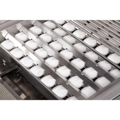 Edgestar 89K BTU 42-Inch Freestanding Grill and Cart with Rotisserie and Lighted Knobs