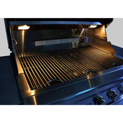 Edgestar 89K BTU 42-Inch Freestanding Grill and Cart with Rotisserie and Lighted Knobs