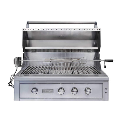 Edgestar 89K BTU 42-Inch Built-In Grill with Rotisserie and LED Lighting
