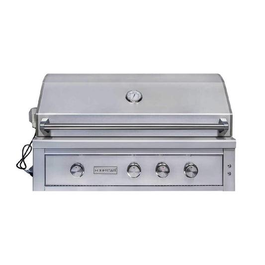 Edgestar 89K BTU 42-Inch Built-In Grill with Rotisserie and LED Lighting