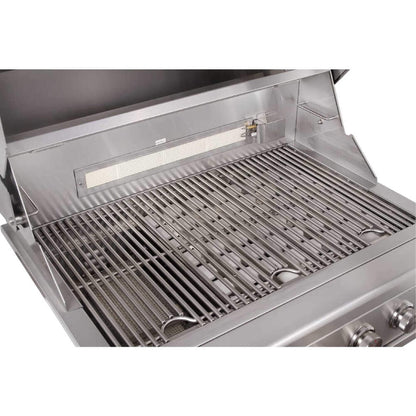 Edgestar 89K BTU 42-Inch Built-In Grill with Rotisserie and LED Lighting