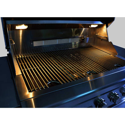 Edgestar 89K BTU 42-Inch Built-In Grill with Rotisserie and LED Lighting