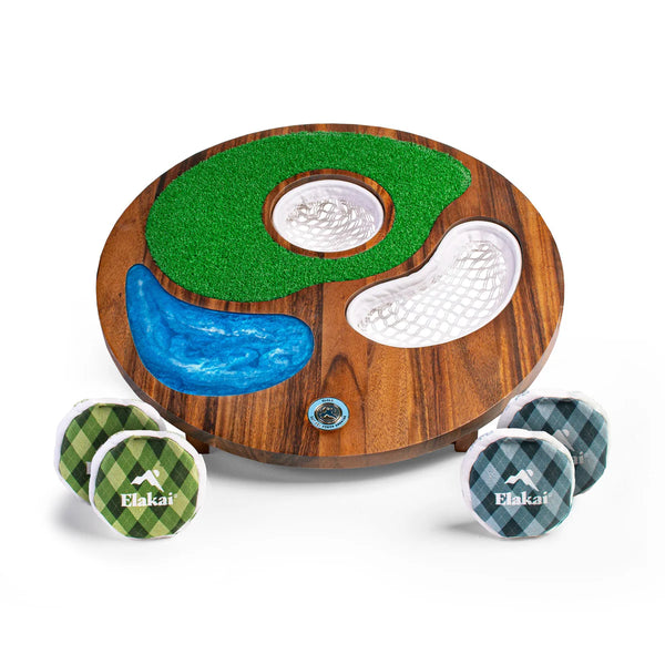 Resin Island Hole Golf Chipping Game & Cornhole