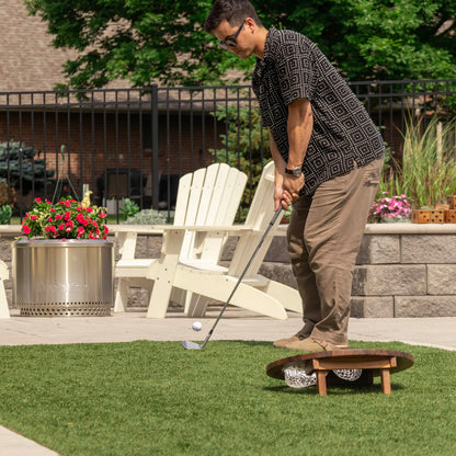 Resin Island Hole Golf Chipping Game & Cornhole