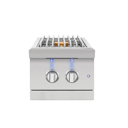 Encore Built-In Double Side Burner