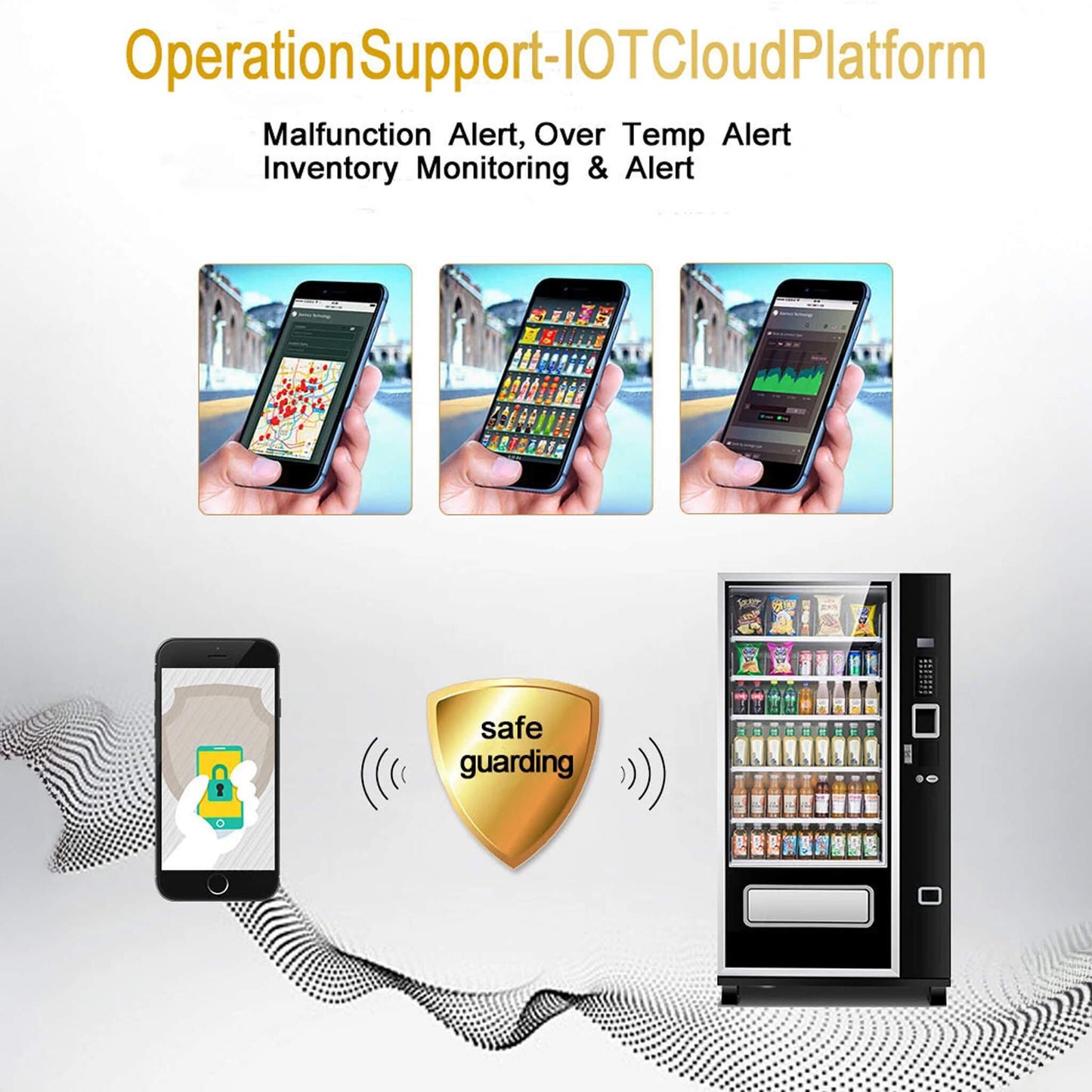 Epx Large 6FT Snacks And Drinks Combo Vending Machine With Dual Zone Refrigeration And Bill Acceptor