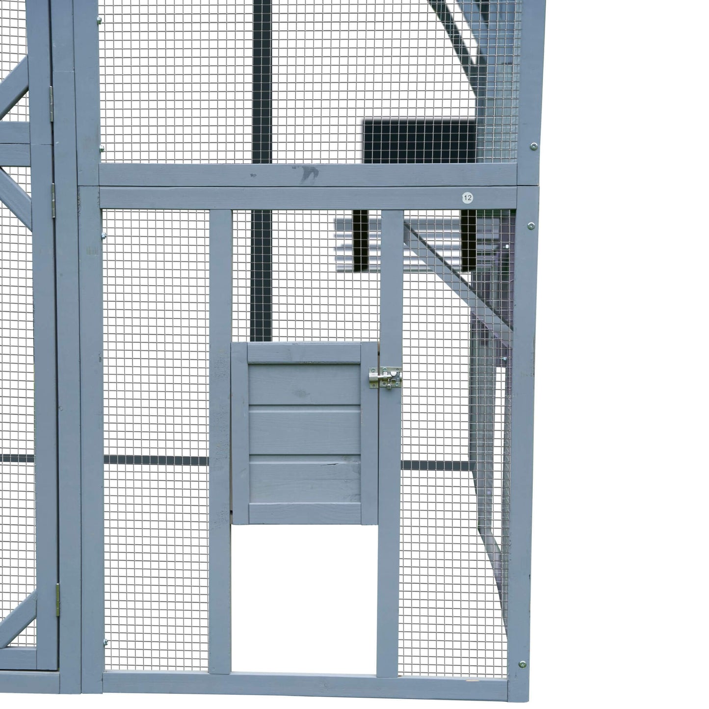 Alora Extra Large Outdoor Cat Kitten Playpen House With Platforms and Waterproof Cover