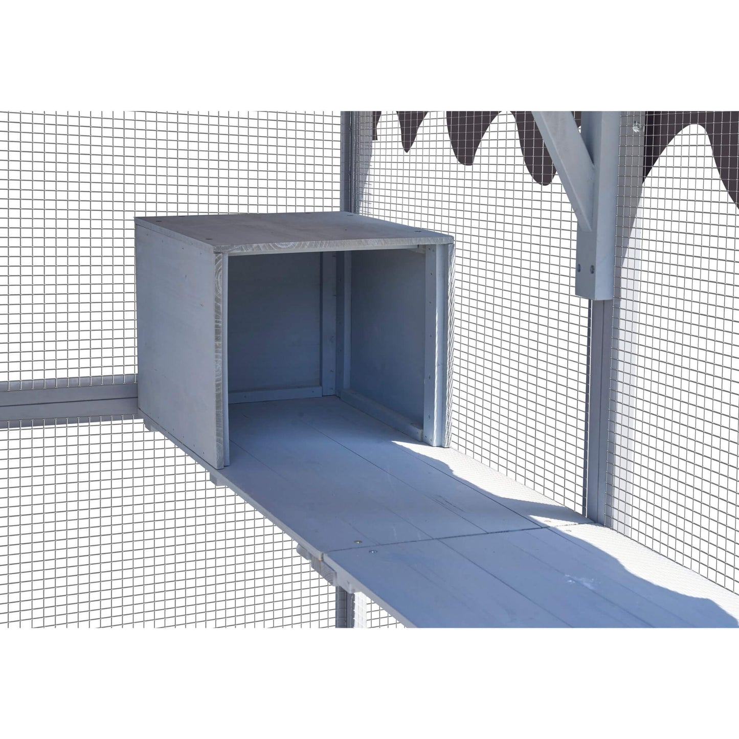 Alora Extra Large Outdoor Cat Kitten Playpen House With Platforms and Waterproof Cover