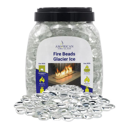 1/2" Fire Beads - 10lbs (Jar)