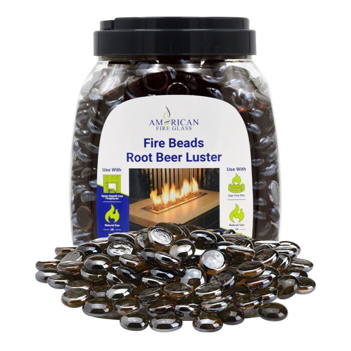1/2" Fire Beads - 10lbs (Jar)