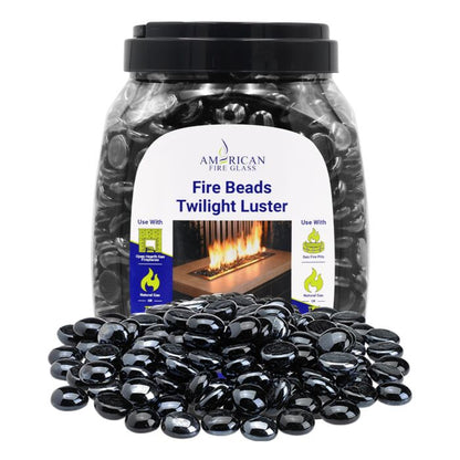 1/2" Fire Beads - 10lbs (Jar)