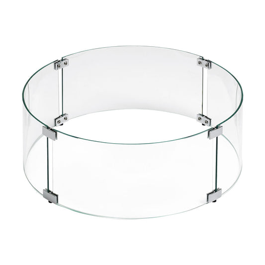 Round Flame Guard for Round Drop-In Fire Pit Pan
