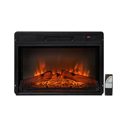 18" / 23" Electric Fireplace Inserted with Adjustable LED Flame