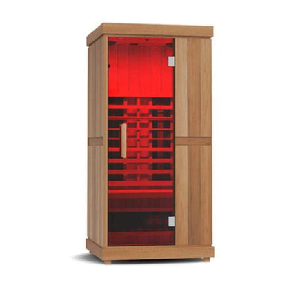 Finnmark FD-1 Full Spectrum 1-Person Home Infrared Sauna with Bluetooth Audio