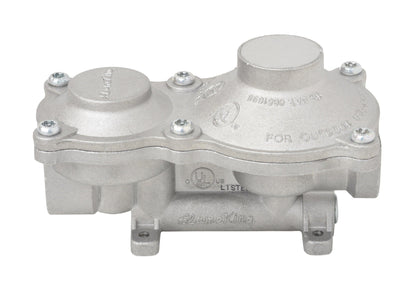 Flame King 2-Stage 160,000 BTU Propane LP Vertical Super Compact Regulator