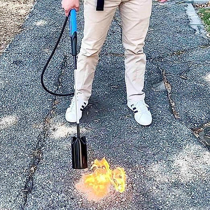 Flame King Propane Weed Burner Torch 340,000 BTU with Battery Operated Igniter