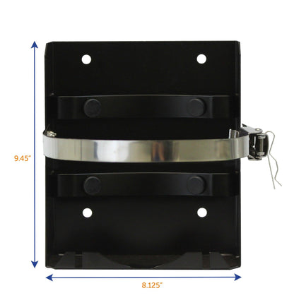 Flame King T-Racks 5lb Propane Tank Mounting Brackets Strap Campervan Overland Vehicles