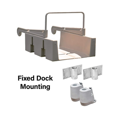 Floating Kayak Launch Station for Fixed Docks Kayaks and Canoes