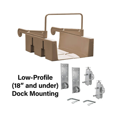 Floating Kayak Launch Station for Fixed Docks Kayaks and Canoes