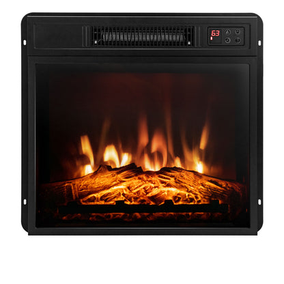18" / 23" Electric Fireplace Inserted with Adjustable LED Flame