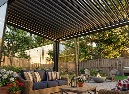 FlexPatio POWER+ PRO Gen 1 Motorized Pergola