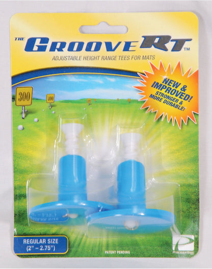 Groove Range Adjustable Practice Tee – Screw‑Up to Your Swing