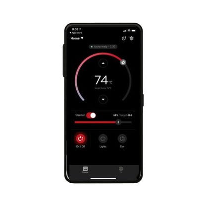 Harvia KIP60W 6KW UL Certified Electric Sauna Heater with Xenio CX170 Digital WIFI Control & Sauna Stones