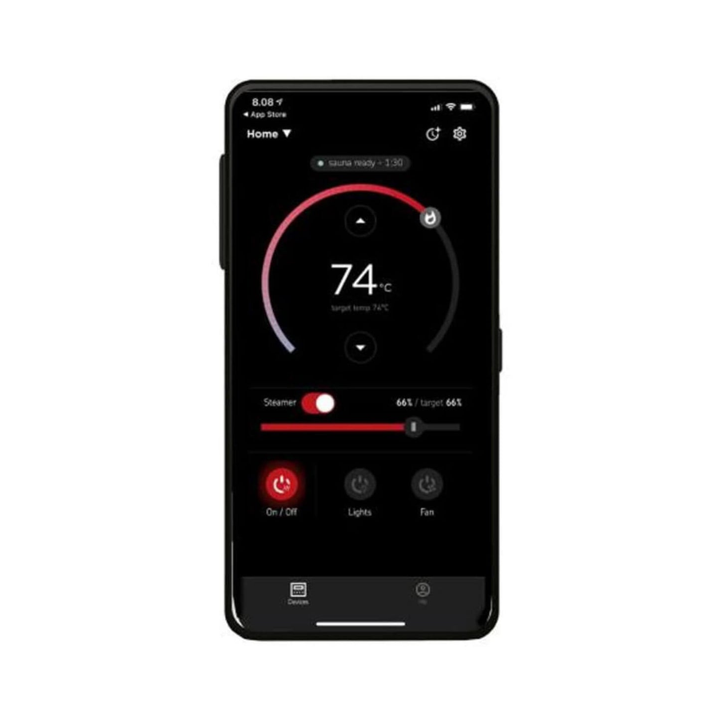 Harvia KIP80W 8KW UL Certified Electric Sauna Heater with Xenio CX170 Digital WIFI Control & Sauna Stones