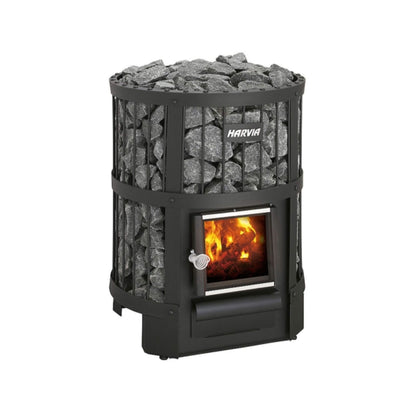 Harvia Legend 150 BK 16kW Wood Burning Sauna Stove Package