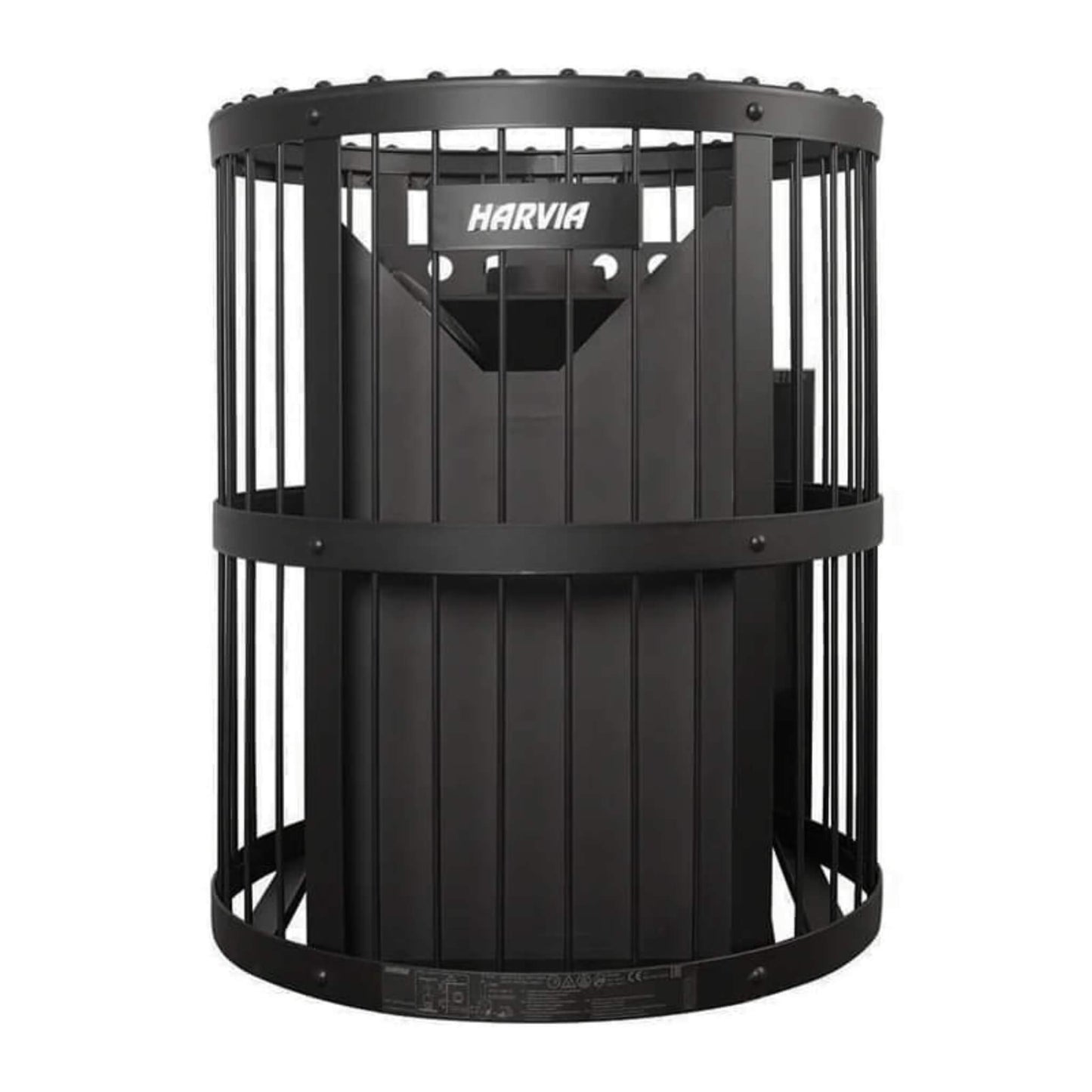 Harvia Legend Duo Wood Burning Sauna Stove/Fireplace Combo with Sauna Stones