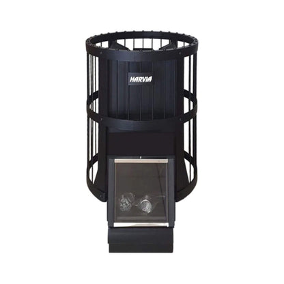 Harvia Legend SL Wood Burning Sauna Stove with Extension Feed & Sauna Stones