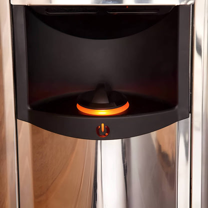 Harvia The Wall Stainless Steel Built-In Wall Mount Sauna Heater with Illuminated Controls & Sauna Stones