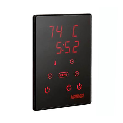 Harvia Club Deluxe Stainless Steel Electric Sauna Heater with Digital Control & Sauna Stones