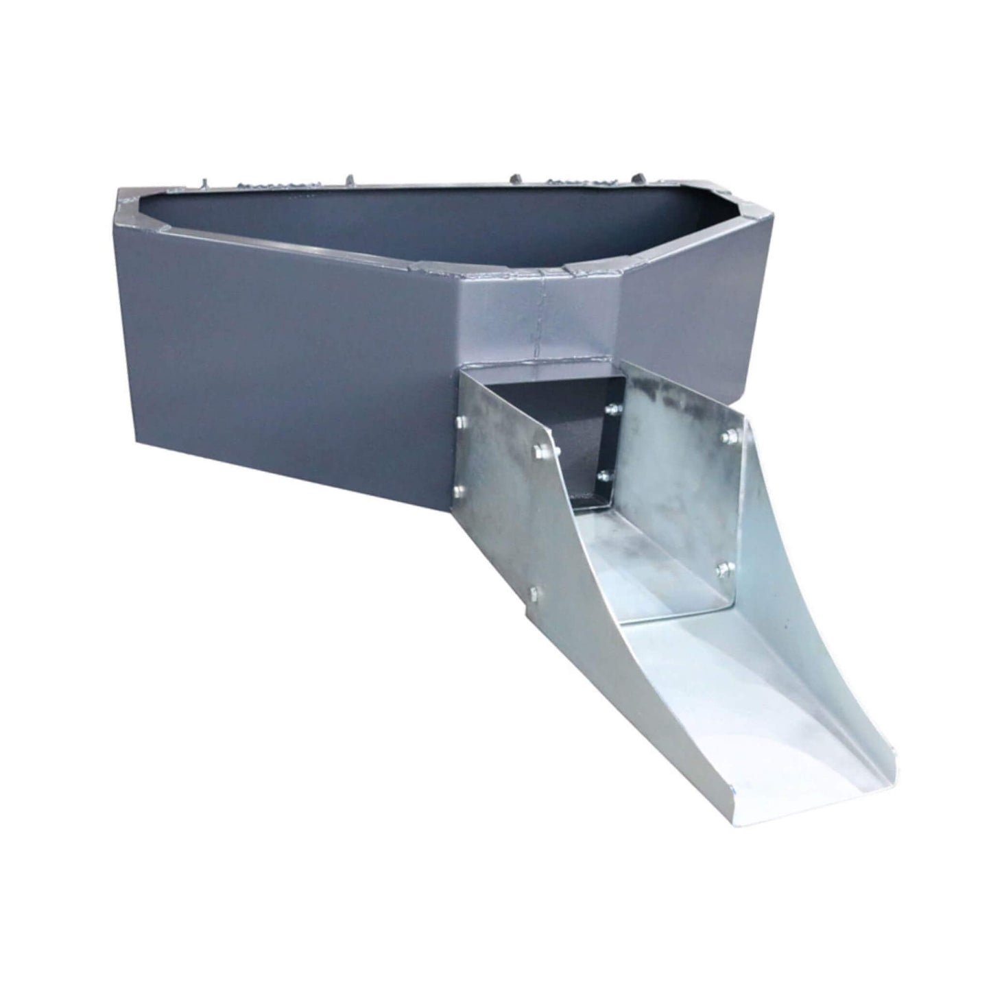 Heavy-Duty 1/2 Yard Cement and Concrete Bucket Skid Steer Attachment