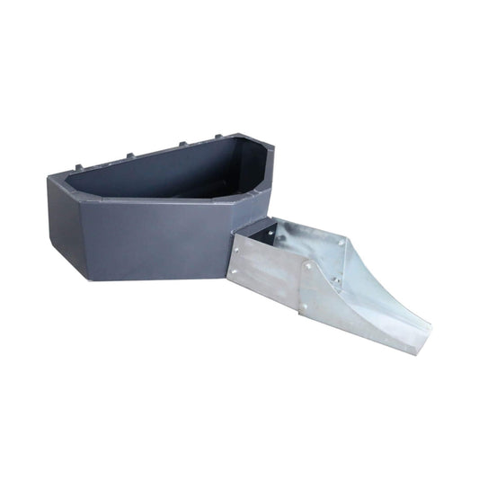 Heavy-Duty 1/2 Yard Cement and Concrete Bucket Skid Steer Attachment