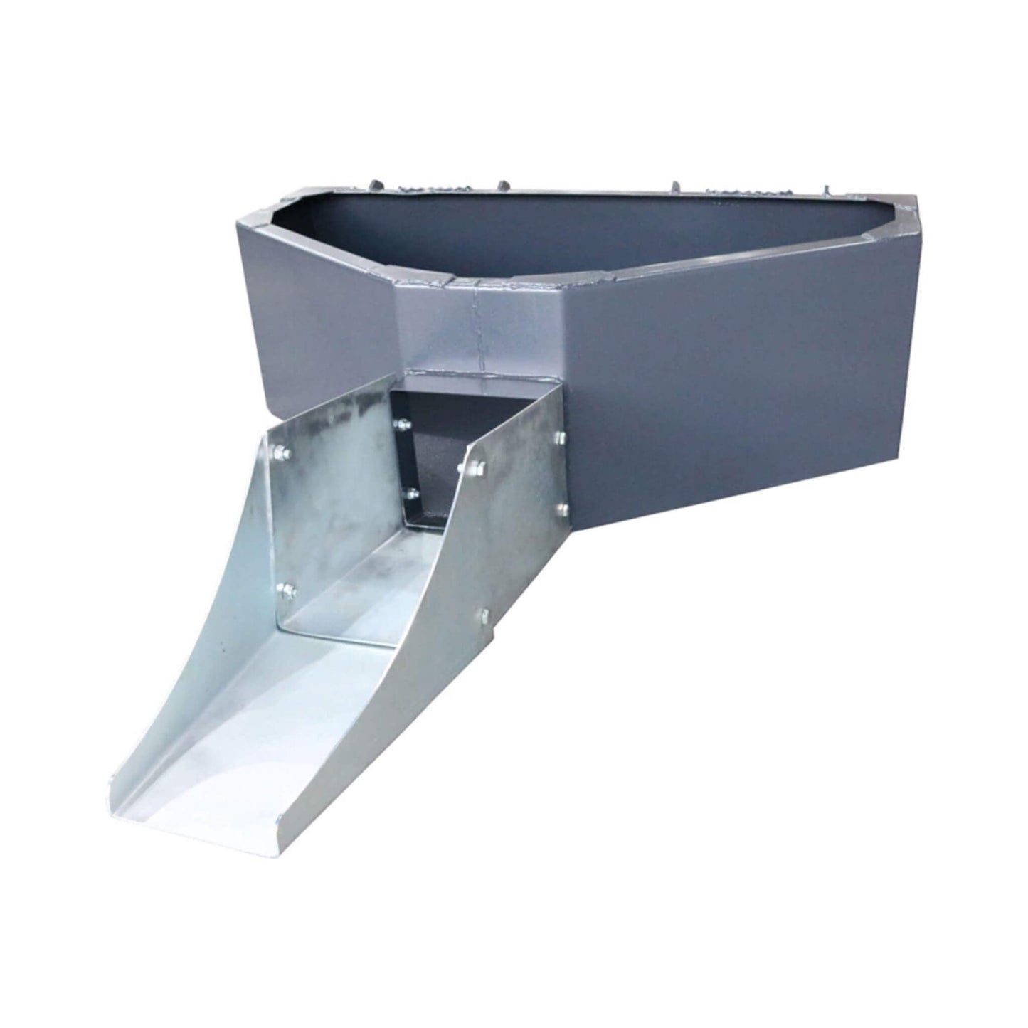 Heavy-Duty 1/2 Yard Cement and Concrete Bucket Skid Steer Attachment