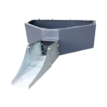 Heavy-Duty 1/2 Yard Cement and Concrete Bucket Skid Steer Attachment