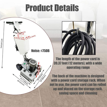 Heavy-Duty 110V Multi Functional Electric Floor Polishing Machine