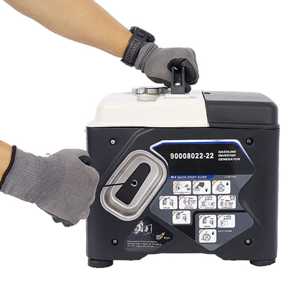 Heavy-Duty 1200W Ultra-Quiet Portable Gas Engine Inverter Generator