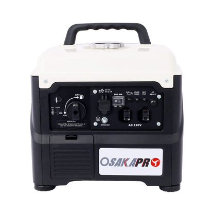 Heavy-Duty 1200W Ultra-Quiet Portable Gas Engine Inverter Generator